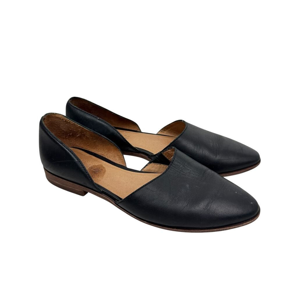 Madewell Marisa d'Orsay Leather Flats